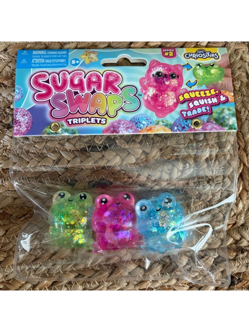 VIRAL Frog Sugar Swaps Triplets Squishy by Orb Curiosities FROGS NEW PACK